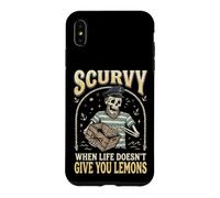 Custodia per iPhone XS Max Scurvy When Life Doesn't Give You Lemons