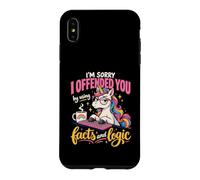 Custodia per iPhone XS Max Scusa se ti ho offeso usando fatti e logica scherzo sarcastico