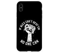 Custodia per iPhone XS Max Se Alex non riesce a Beat'em nessuno può giocatore nome Alex