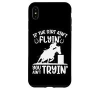 Custodia per iPhone XS Max Se la sporcizia non vola, divertente ippica da corsa a botte