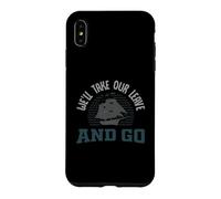 Custodia per iPhone XS Max Sea Shanty o Pirate Design per prenderemo il nostro congedo e andiamo