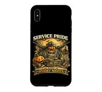 Custodia per iPhone XS Max Service Pride Spooky Nights, veterani militari, Halloween