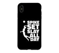 Custodia per iPhone XS Max Servire, Spike, Slay: Scatena il tuo maestro di pallavolo interiore