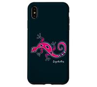 Custodia per iPhone XS Max Seychelles Geco Souvenir Bungalow Praslin La Digue Regalo