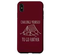 Custodia per iPhone XS Max Sfida te stesso per andare oltre Scouting Adventure Design