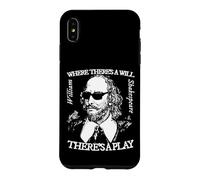 Custodia per iPhone XS Max Shakespeare Shades Dove c'è una volontà C'è una commedia
