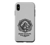 Custodia per iPhone XS Max Shax. Guardia la fiamma. Non temere nulla