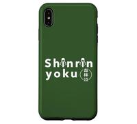 Custodia per iPhone XS Max Shinrin-yoku: Bagno nella foresta & Terapia Zen