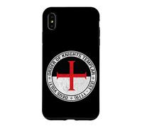 Custodia per iPhone XS Max Sigillo della bandiera dell'Ordine dei Templari