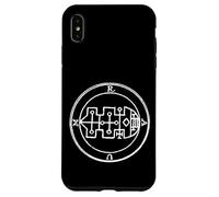 Custodia per iPhone XS Max Sigillo di Raum Goetia Sigillo Talismano Cerchio Demone