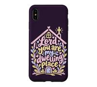 Custodia per iPhone XS Max Signore Tu sei la mia dimora Preghiera cristiana