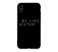 Custodia per iPhone XS Max Sii come l'acqua Arti marziali Taoismo Kung Fu Wu Wei No Way