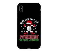 Custodia per iPhone XS Max Sii gentile con lo psicologo che Babbo Natale sta guardando