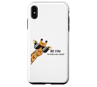 Custodia per iPhone XS Max Sii tu il mondo si adatterà