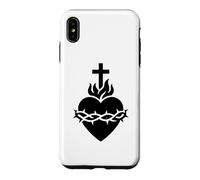 Custodia per iPhone XS Max Simbolo cattolico: il Sacro Cuore di Gesù