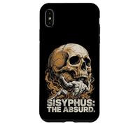 Custodia per iPhone XS Max Sisyphus The Absurd Vintage Philosophical Skull