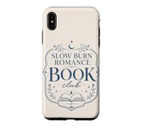 Custodia per iPhone XS Max Slow Burn Romance Book Club Romance Reader Book Amante