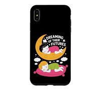Custodia per iPhone XS Max Sognando il loro futuro Design per bambini che dormono