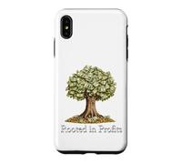 Custodia per iPhone XS Max Soldi e albero radicati nella progettazione finanziaria dei profitti