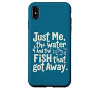 Custodia per iPhone XS Max Solo io, l'acqua e il pesce che è scappato divertente pesca