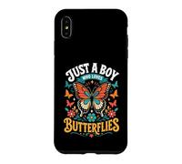 Custodia per iPhone XS Max Solo un ragazzo che ama e adora davvero le farfalle