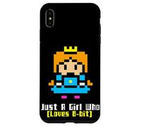 Custodia per iPhone XS Max Solo una ragazza che ama 8-bit Vintage Arcade
