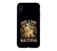 Custodia per iPhone XS Max Solo Una Ragazza Che Ama Il Suo Cane Maltipoo Mamma Doodle