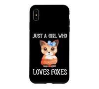 Custodia per iPhone XS Max Solo Una Ragazza Che Ama Le Volpi Slogan Carino Della Volpe