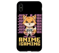Custodia per iPhone XS Max Solo Una Volpe Che Ama Gli Anime E I Videogiochi