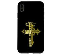 Custodia per iPhone XS Max Son Of God Jesus Christ Cross Christian 9 John 3 16