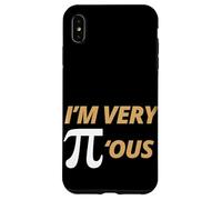 Custodia per iPhone XS Max Sono Molto Pious Divertente 3.14 Pi Day Matematica Fan Studente Insegnante