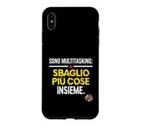 Custodia per iPhone XS Max "Sono Multitasking" Divertente Lavoro Ufficio: Sbaglio
