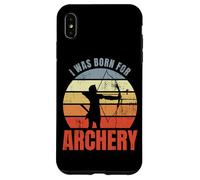 Custodia per iPhone XS Max Sono nato per il tiro con l'arco e la freccia
