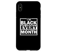 Custodia per iPhone XS Max Sono nero ogni mese Black History Month Diversità