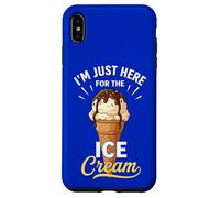 Custodia per iPhone XS Max Sono qui solo per il gelato