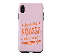 Custodia per iPhone XS Max Sono Rossa ed è così Donna Capelli Umorismo