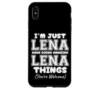 Custodia per iPhone XS Max Sono solo Lena qui a fare cose fantastiche di Lena