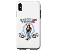 Custodia per iPhone XS Max SONO TROPPO OCCUPATO VIVERE PER SPIEGARMI Trans Pride