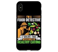 Custodia per iPhone XS Max Sono un detective alimentare, risolvo i misteri di un'alimentazione sana