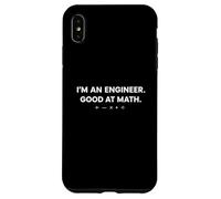 Custodia per iPhone XS Max Sono un ingegnere bravo in matematica