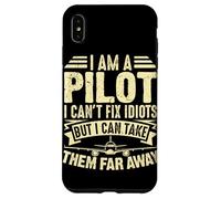 Custodia per iPhone XS Max Sono un pilota che non riesco a sistemare gli idioti ma posso portarli lontano
