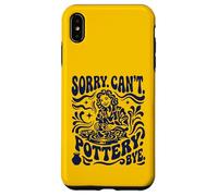 Custodia per iPhone XS Max Sorry Can't Pottery Bye Retro Ceramic Potter Divertente