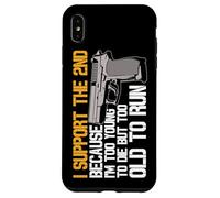 Custodia per iPhone XS Max Sostengo il secondo perché sono troppo giovane per morire troppo vecchio per correre