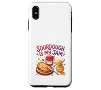 Custodia per iPhone XS Max Sourdough Is My Jam Funny Baking for Women Bakers Moms