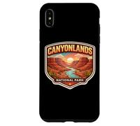 Custodia per iPhone XS Max Souvenir del Parco Nazionale delle Canyonlands Utah Memorabilia Escursionista