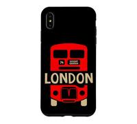 Custodia per iPhone XS Max Souvenir di Londra - Autista di autobus a due piani di Londra