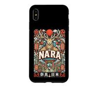 Custodia per iPhone XS Max Souvenir di viaggio in Giappone, Nara Deer Park Spirit Heritage