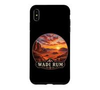 Custodia per iPhone XS Max Splendido Wadi Rum Deserto Tramonto Medio Oriente Paesaggio