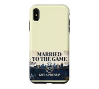 Custodia per iPhone XS Max Sposato con il gioco, Ho ottenuto un Prenup