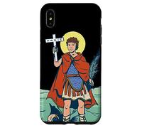 Custodia per iPhone XS Max St Expeditus Expedite Expedito Hodie Cattolico Saint Spartan